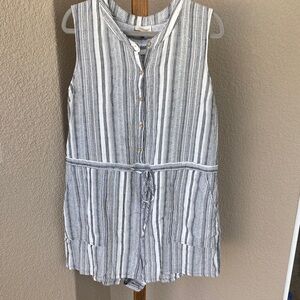 Universal Thread Blue and White Striped Dress